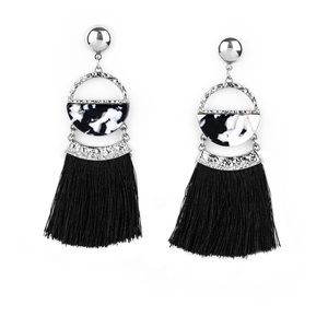 Black & White earrings